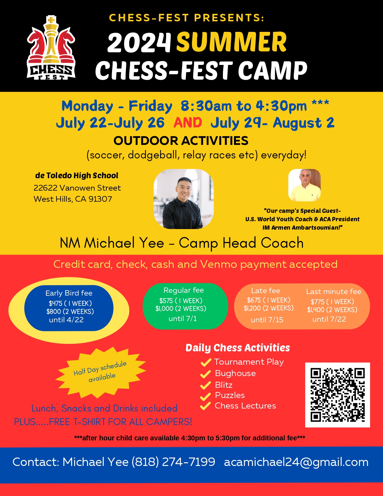 2024 Summer Chess-Fest Camp